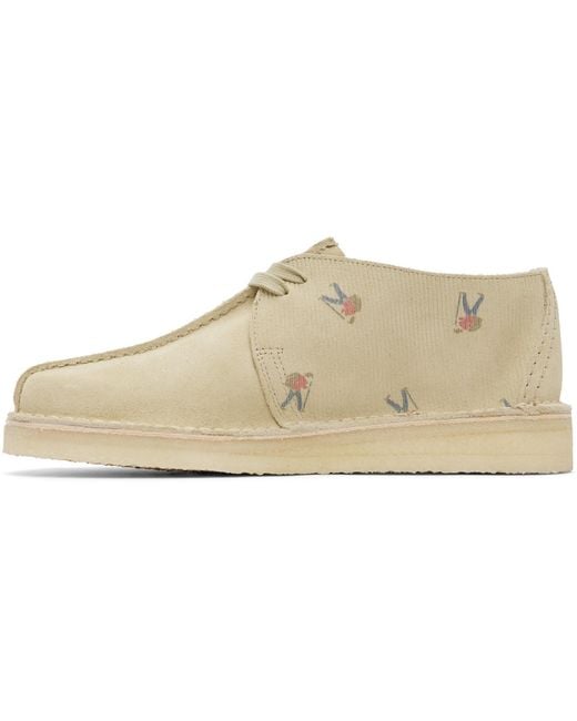 Clarks Natural Desert Trek Derbys for men