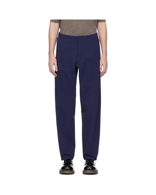 Veilance Blue Spere Trousers for men