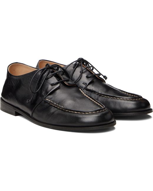 Marsèll Black Mocasso Derbys for men