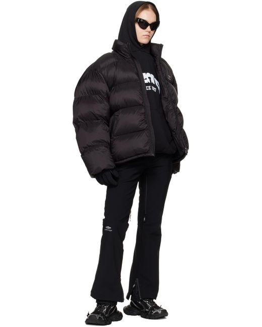 Gants de ski gl noirs - skiwear Balenciaga en coloris Black