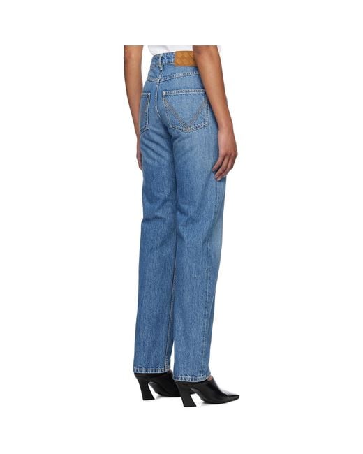 Bottega Veneta Blue Boyfriend Jeans
