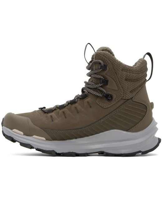 The North Face Black Brown Vectiv Fastpack Boots