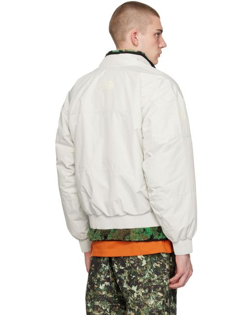 The North Face Gray Off-white Rmst Steep Tech Bomb Shell Jacket for men