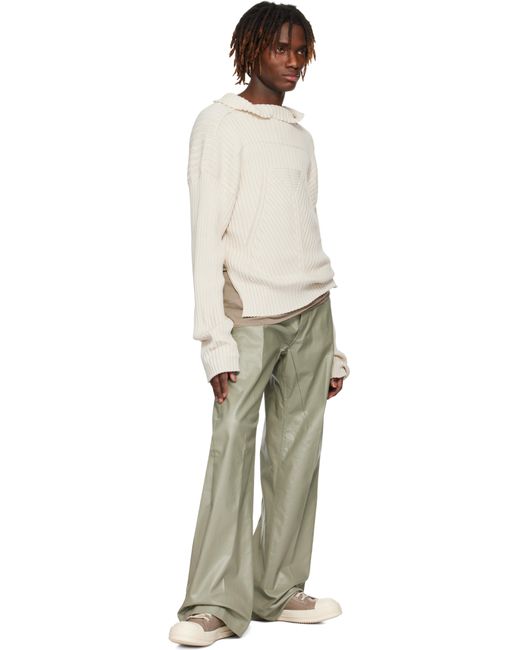 メンズ Rick Owens グリーン Hollywood Geth ジーンズ Natural