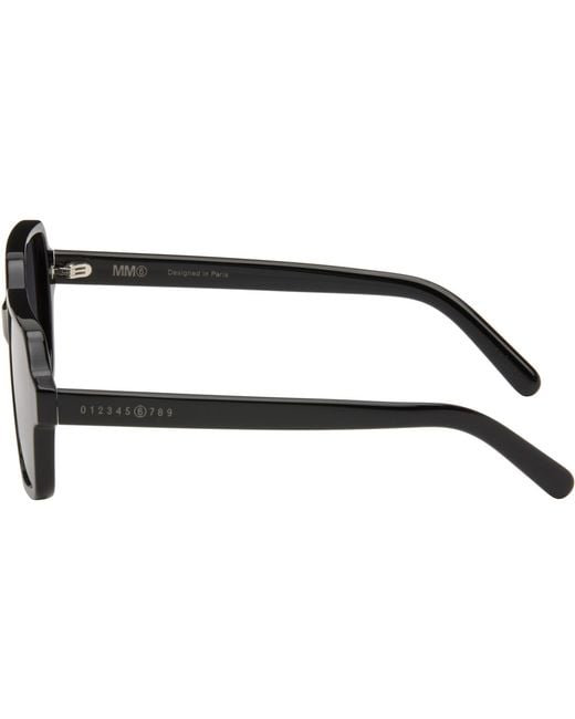 MM6 by Maison Margiela Black 4 Sunglasses