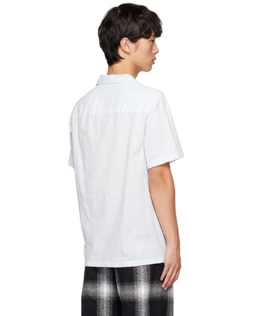 Saturdays NYC White Canty Shirt for men