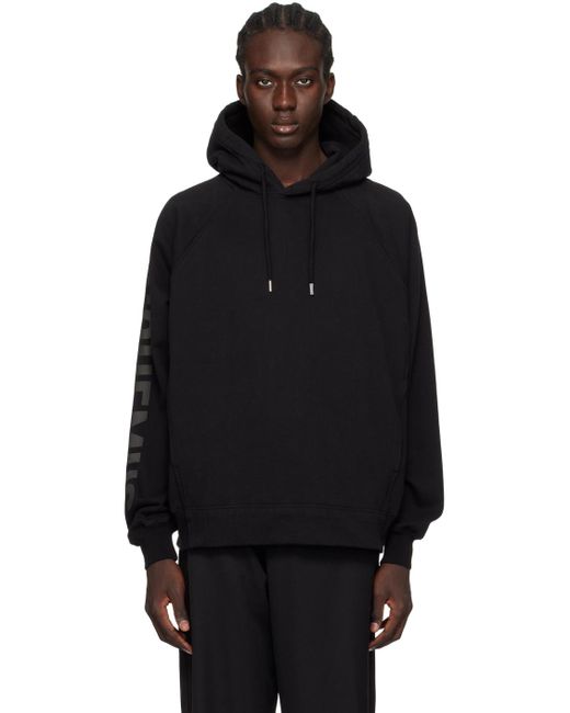 Jacquemus Black Hoodies Sweatshirt for men