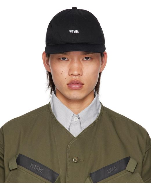 WTAPS T-6M 01 Cap in Black for Men | Lyst WTAPS T-6M 01 Cap in Black for Men | Lyst