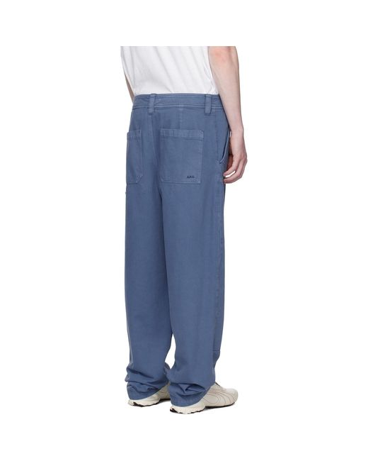 A.P.C. Blue Gustav Jeans for men