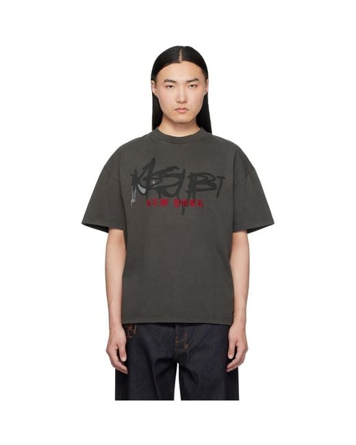 Ksubi Black Graff Ekcess S/S T-Shirt for men