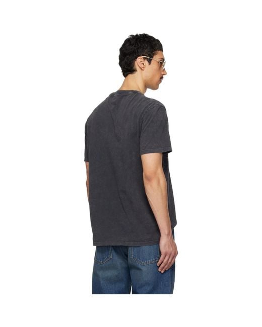 Isabel Marant Black Honore T-Shirt for men
