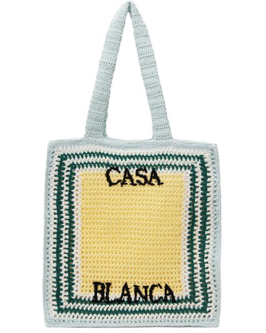 Cabas colore en crochet Casablancabrand en coloris White