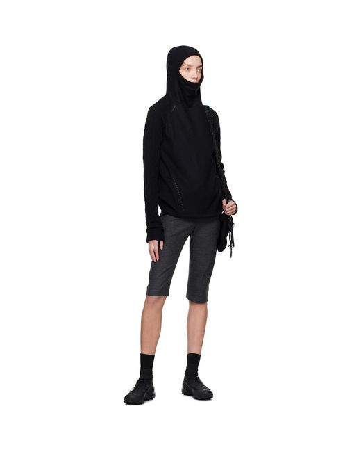 Hyein Seo Black Charm Bag Capri Trousers