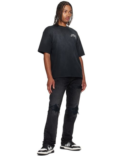 メンズ Amiri ブラック＆ホワイト Classic ローカットスニーカー Black