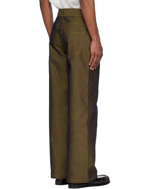 Stanley Raffington Multicolor Two Tone Jeans for men