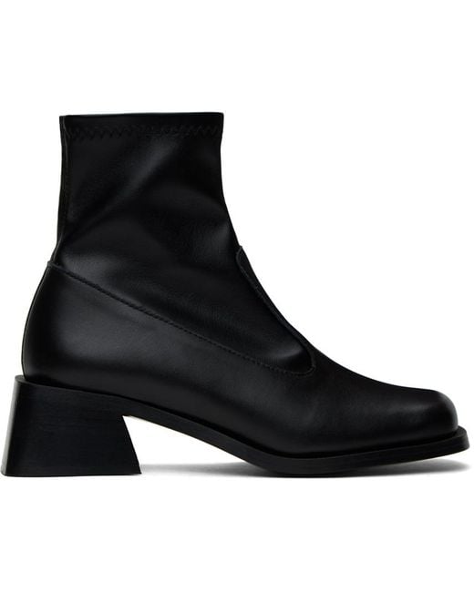 【関税込み】Justine Clenquet ブラック Nico ブーツ Justine Clenquet Nico Boots in Black | Lyst Canada
