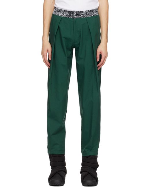 Adidas Originals Green Wander Terrex Trousers for men