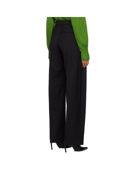 Sportmax Black Ampezzo Trousers