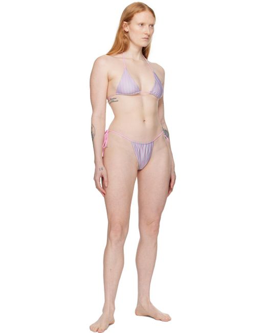 POSTER GIRL Pink Elle Reversible Bikini Top