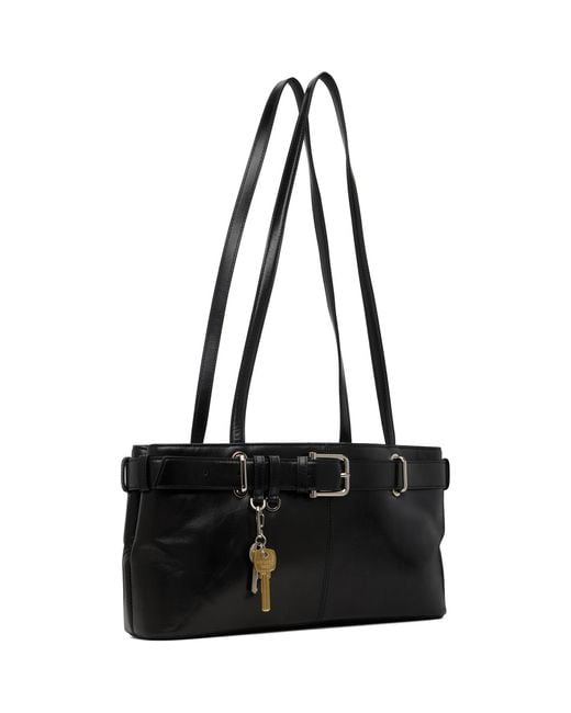 OSOI Black Shoulder Brocle Bag