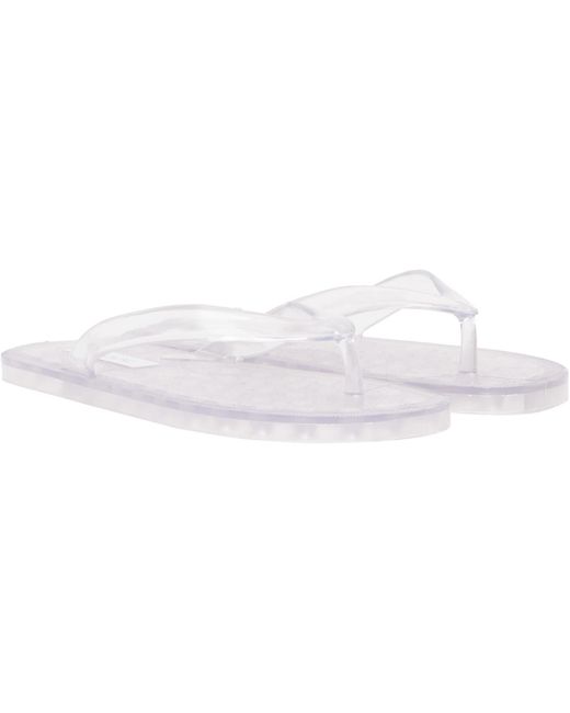 St. Agni Black Jelly Flip-Flops