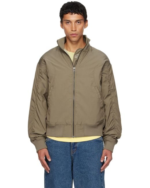 Dime Insulated Bomber Jacket in Green for Men | Lyst Canada