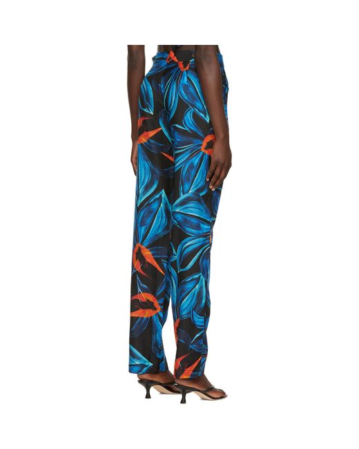 Louisa Ballou Blue Cruise Trousers