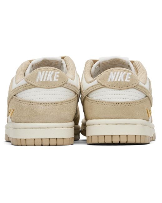 Nike Black Off- Dunk Low Suede Sneakers