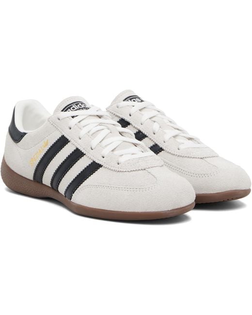 Adidas Originals Black Taupe Handball Spezial Lo Pro Sneakers