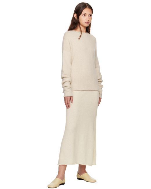 Lauren Manoogian ベージュ ソフト セーター ナチュラル | Lyst 