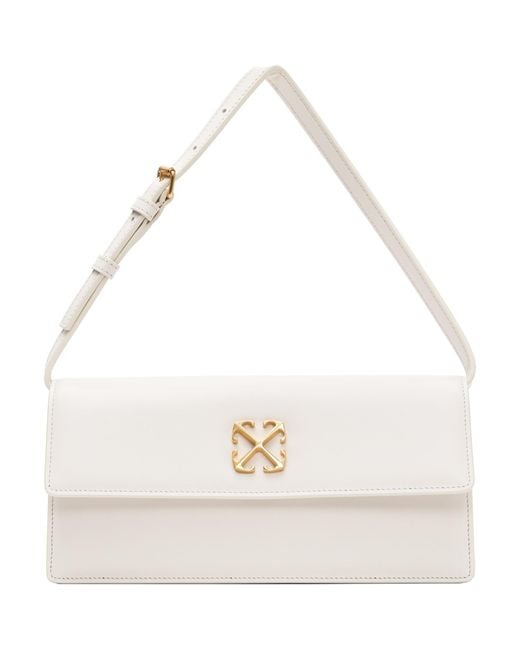 Off-White c/o Virgil Abloh White Jitney 1.0 Shoulder Bag