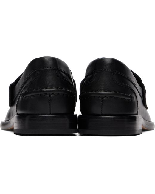 Rag & Bone Black Carter Leather Loafers