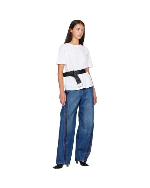 Givenchy Blue Cocoon Jeans
