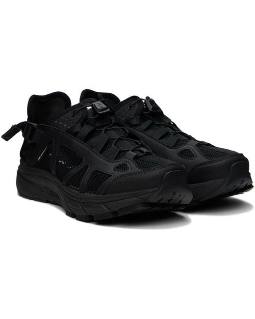 Salomon Black Techsonic Sneakers for men