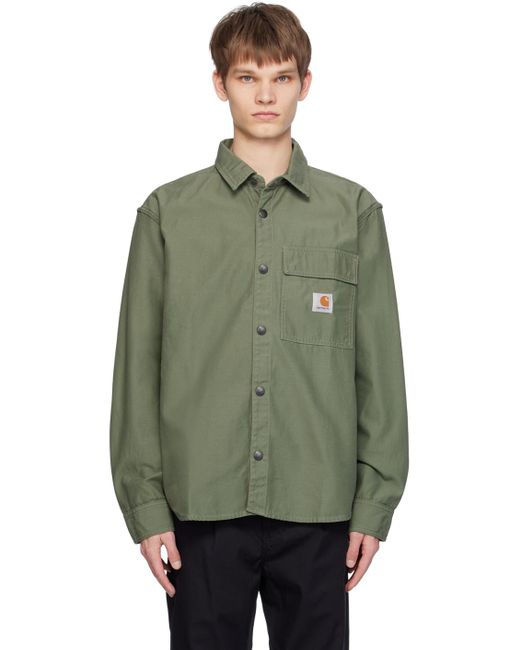 Carhartt Green Hayworth Jacket for men