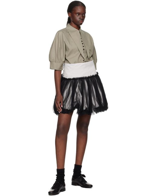 Renaissance Renaissance Black Qajar Miniskirt