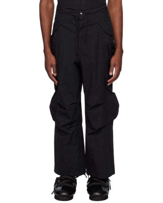 Pantalon cargo gocar noir Entire studios pour homme en coloris Black