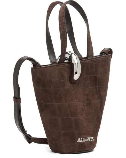Jacquemus Brown 'The Small Bambola' Tote