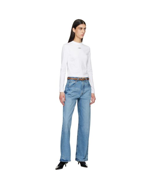 Jacquemus Black 'The Thin Salon' Belt