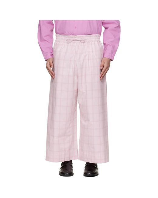 Toogood Pink 'The Boxer' Trousers for men