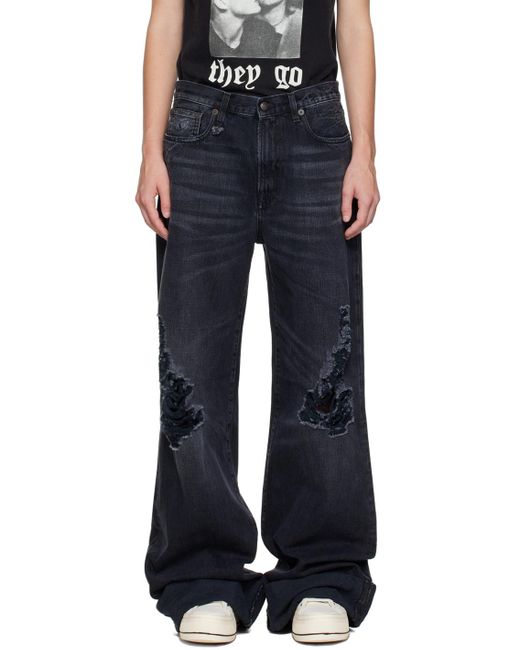 R13 Black Lisa Jeans