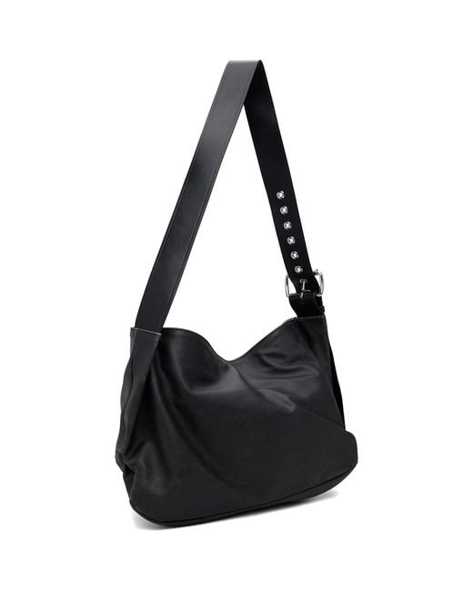 Vivienne Westwood Black Maxime Medium Shoulder Bag for men