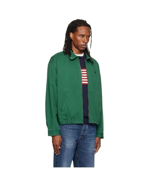 Polo Ralph Lauren Green 'The Big Bayport' Jacket for men