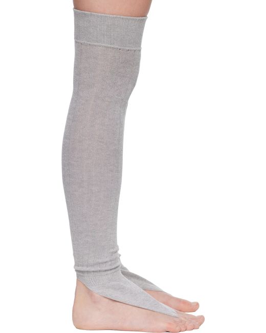 JULIE KEGELS Black Thong Socks