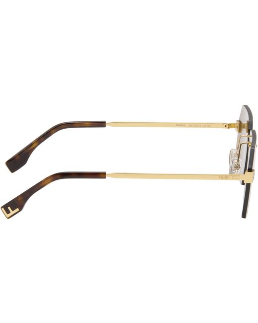 Fendi Multicolor Sky Sunglasses for men