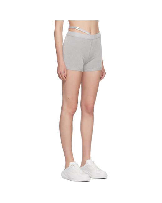 1017 ALYX 9SM Multicolor Silver Buckle Shorts