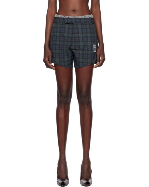 Martine Rose Black Tailored Gym Shorts