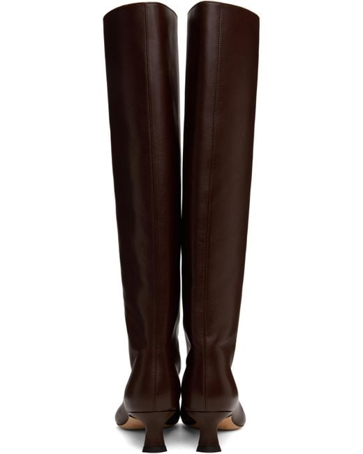 By Far Black Kitten Stevie 42 Tall Boots