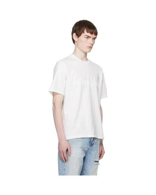 Amiri White 'Chateau Tonal T-Shirt for men
