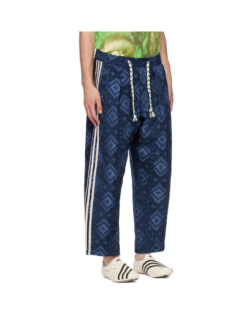 Adidas Originals Blue Edison Chen Edition Clot Track Pants for men
